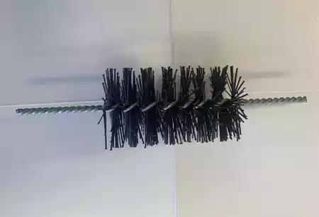 Black Twisted Wire Brush