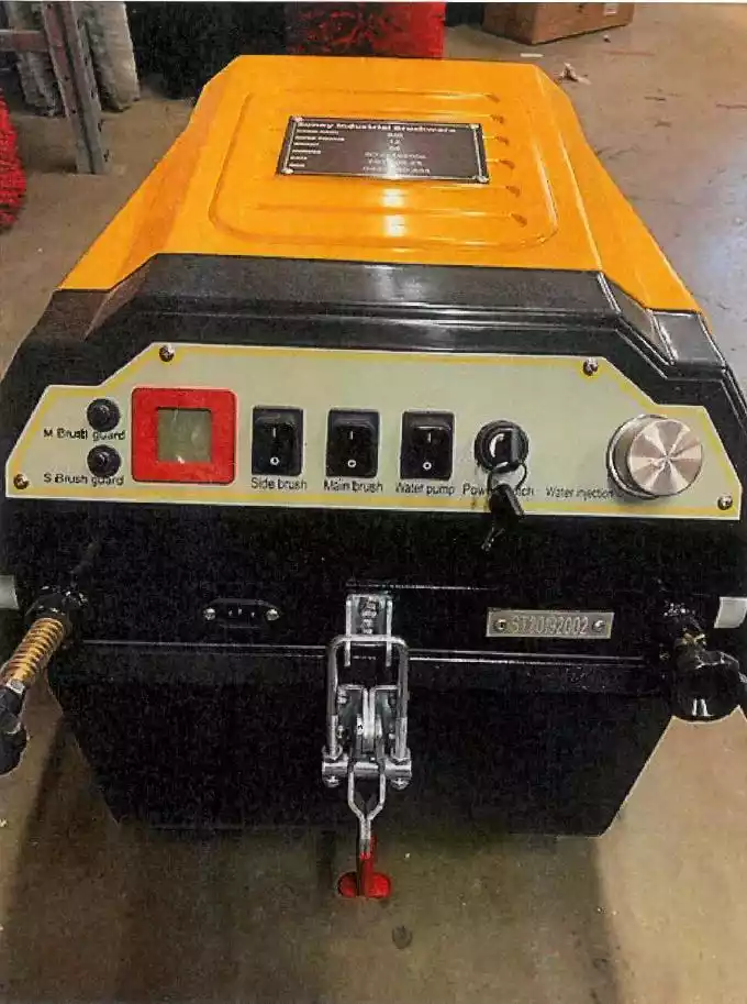 Control Panel of Industrial Sweeper